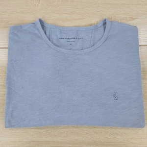 Men's 2XL John Varvatos Haze Pattern Peace T Tee Crew Neck Short Sleeve Shirt - Picture 1 of 7