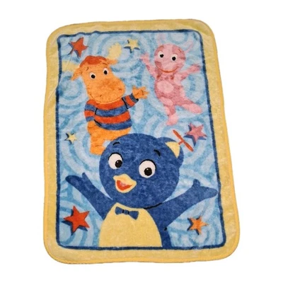 Manta bebé felpa Backyardigans 42"x30" Pablo Tyrone única Nick JR excelente estado. Foto 1 de 4
