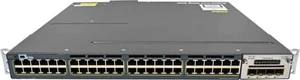Cisco Catalyst WS-C3560X-48PF-S 48Port PoE+ GE Switch +C3KX-NM-1G 1x PSU - Bild 1 von 6
