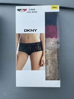 Brand New In Box DKNY Women’s Underwear Set Size Small Black,Red,Beige - Image 1 of 2