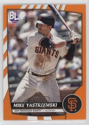 2023 Topps Big League Retail Electric Orange Mike Yastrzemski #71 - Image 1 of 2