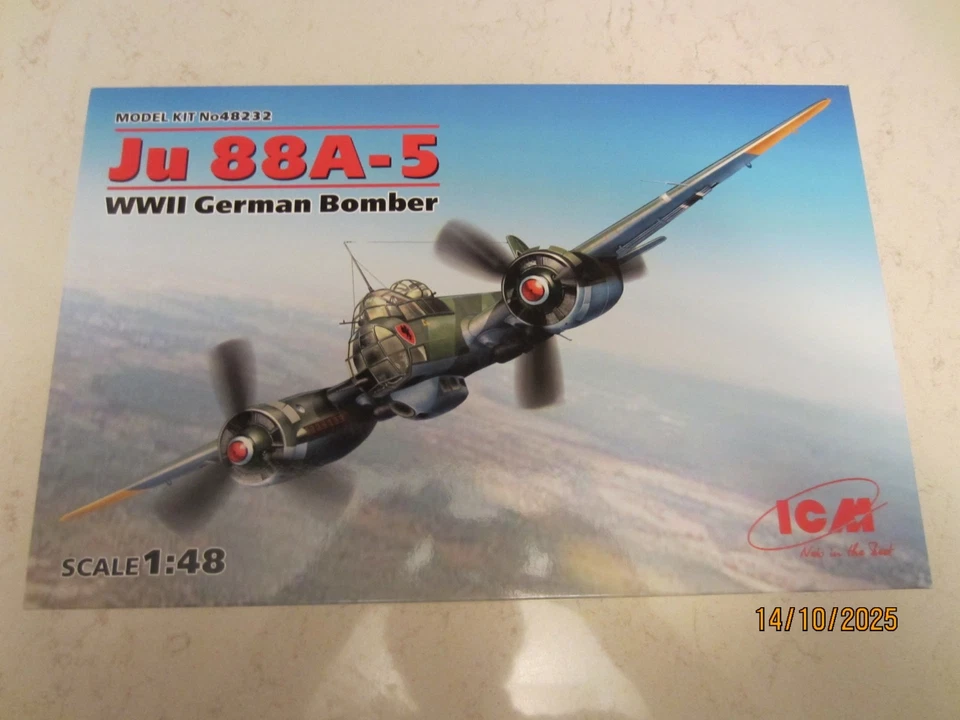 1/48 ICM Junkers Ju 88A-5 German Bomber - Immagine 1 di 4