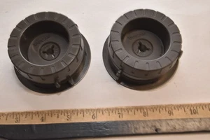 Teac Tascam Reel to Reel 1/4" Tape NAB HUB – Pair Black Adapters for 10.5" Reel - Picture 1 of 4