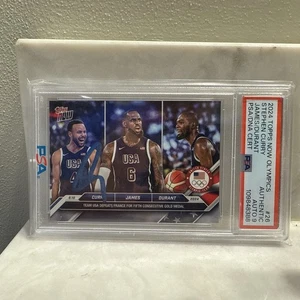 Stephen Curry 2024 Signed Topps Now Olympics #26 USA Team Autograph - Picture 1 of 3