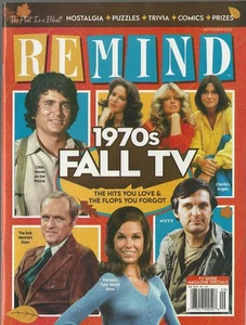 Remind Magazine September 2023 1970's FALL TV Mary Tyler Moore M*A*S*H  NEW - Picture 1 of 1