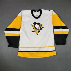 Vintage Mario Lemieux Trikot Herren Medium 90s Maska CCM NHL Hockey - Bild 1 von 16