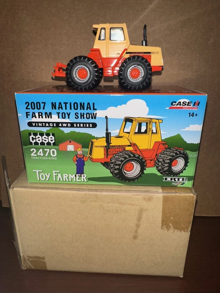 Ertl 1/64 Case 2470 4WD Tractor 2007 Farm Toy Show #16168A #50 - Image 1 of 1