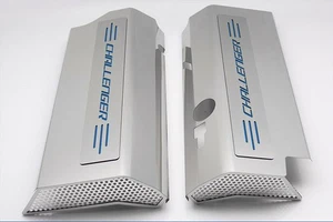 Fuel Rail Covers Mopar Blue Vinyl "Challenger" for 08-11 Challenger SRT8 w/OE In - Picture 1 of 3