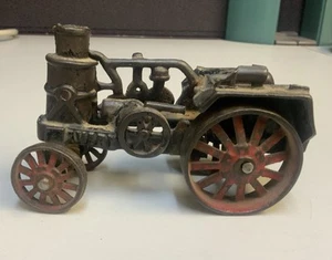 Juguete tractor agrícola motor de vapor Avery de hierro fundido de la década de 1920 de Arcade - pintura original - Imagen 1 de 8