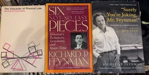 4 /Feynman; "Surely You're," "What do" 6 Not Easy & Character of Physical Papbck - Picture 1 of 1