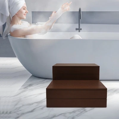 2-Step Bathtub Steps Spa Steps Hot Tub Stairs Hot Tub Step Floorstanding 226.8kg - Image 1 of 4