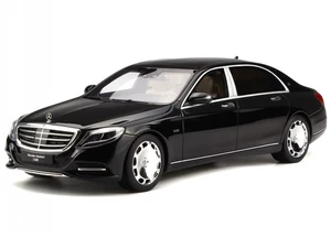 Mercedes X222 Maybach S600 schwarz Modellauto GT162 GT-Spirit 1:18 - Bild 1 von 7
