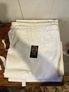 Pro Force 14 Unzen ultraschwere Karatehose weiß 2er Set 1 ist Größe 5 und 4,5 - Bild 1 von 8