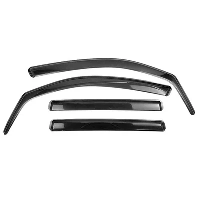 In-Channel For Subaru Forester 19-2024 Rain Guard Window Visor Black Transparent - Image 1 of 4