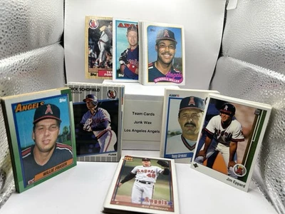 California Angels - 200 Card Lot Junk Wax Era - Includes Singles Of Greats! - Image 1 of 4
