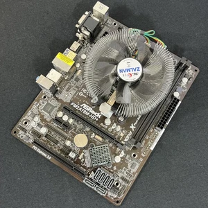 MOTHERBOARD/CPU COMBO: ASRock FM2A78M-HD+ FM2+ A78 Chipset mATX + AMD A6-6400K - Picture 1 of 8