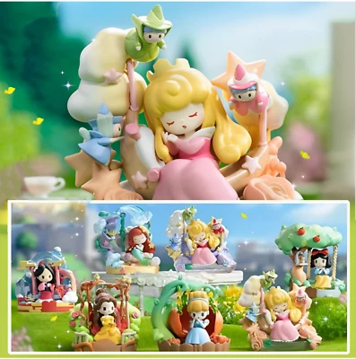 52TOYS X Disney Princess D-Baby Flower Swing Series Confirmed Figure Blind Box！ - Image 1 of 4