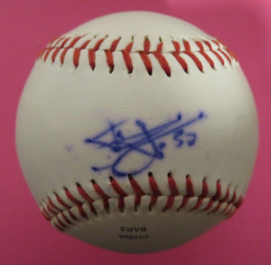 Autographed new OLB baseball, Chicago White Sox - JOHN DANKS