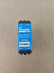 NEW! Eaton Bussmann Fuse 600V 30A FCF30RN - Picture 1 of 3