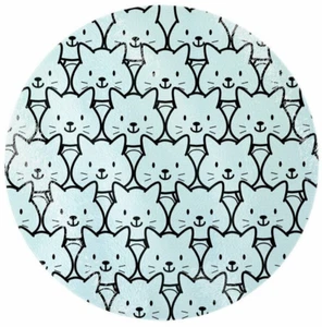 Cats Rule Glass Chopping Board, Feline, Love, Life, Felis Catus, Kitchen Gift - Picture 1 of 4