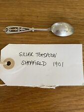Silver Teaspoon Sheffield 1901