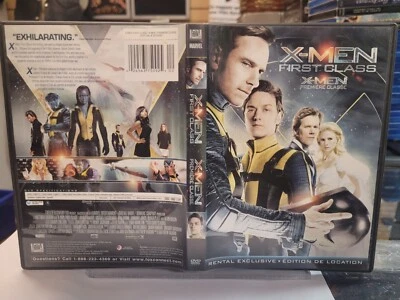 X-Men First Class DVD EN/FR/ESP Tested Free Shipping in Canada !! - Image 1 of 4