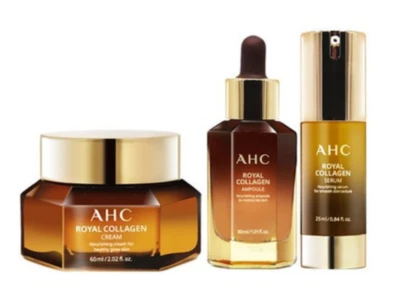 AHC Royal Ampolla de Colágeno 30 ml Crema 60 ml Suero 25 Antienvejecimiento K-Beauty Foto 1 de 4