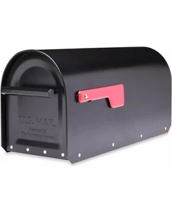 ARCHITECTURAL MAILBOXES 5560B-R-10 Architectural Mailboxes Sequoia Post Mount Ma - Picture 1 of 4