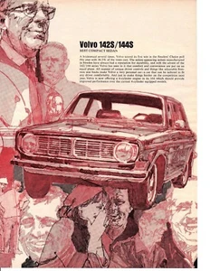 VOLVO 142S / 144S 1969 "MIGLIORE BERLINA COMPATTA" ~ BELL'ARTICOLO ORIGINALE / ANNUNCIO - Foto 1 di 1