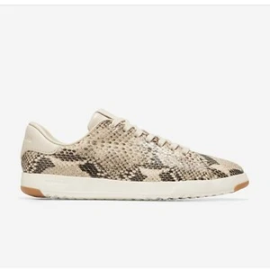 Women's COLE HAAN ZERO GRAND SNAKE SKIN SNEAKERS SIZE 10.5 - Picture 1 of 7
