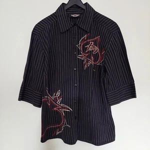 Original Harley Davidson Bluse Damen Kurzarm Größe L - Bild 1 von 5