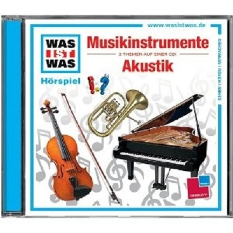 WAS IST WAS - FOLGE 43: MUSIKINSTRUMENTE/AKUSTIK  CD NEU  - Bild 1 von 1