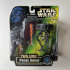 Nuevo Kenner Star Wars 1996 Deluxe Probe Droid Proton Torpedo Cabeza Autodestructiva - Imagen 1 de 2