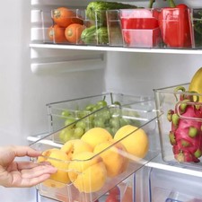 SCATOLA PORTAOGGETTI frutta organizzatori CONTENITORE PLASTICA FRIGO-Organizer
