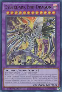 Cyberdark End Dragon SDCS-EN044 Ultra Rare Near Mint 1st - Picture 1 of 1