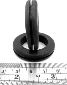 Rubber Grommet, Fits 1 1/4 Round Hole, Fits 1/8" Thick Material, Has 3/4" ID - Picture 1 of 12
