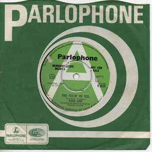 JUDAS JUMP this feelin' we feel*hangman's playing 1970 UK PARLOPHONE DEMO 45 - Picture 1 of 4