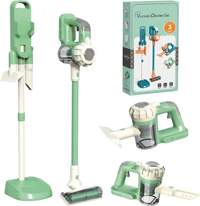 3-In-1 Kids Vacuum That Really Works, Toddler Toy Vacuum Cleaning Set for Childr - Picture 1 of 7