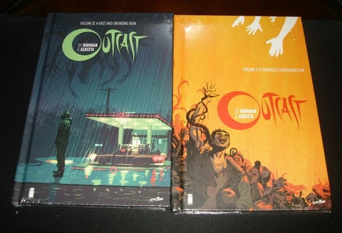 OUTCAST Volume Vol. 1 & 2 Hardcover Skybound LE Exclusive KIRKMAN Comic Sealed Cover