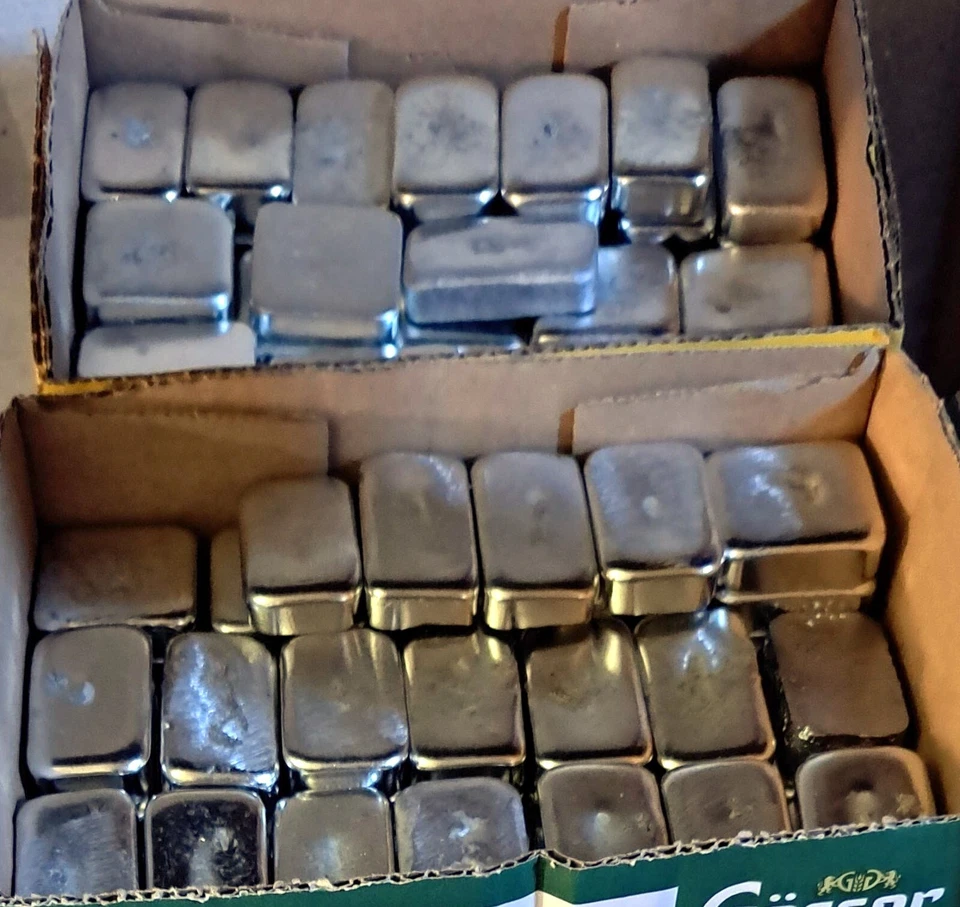 5 kg Zinnbarren Reinzinn Sn95Sb3Cu2 Bleifrei . - Bild 1 von 1