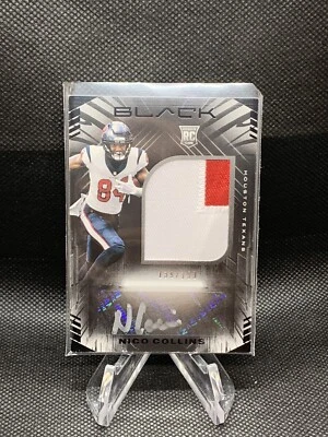 2021 Black, Nico Collins Rookie, 2 Color RPA 139/199, Houston Texans🔥📈 - Image 1 of 3
