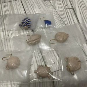 Miniature Nautical Ocean Sea Life Ornaments, Jewelry Parts 23 pcs - Picture 1 of 17