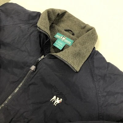Big Dogs Jacket Mens XXL 2XL Blue Softshell Gray Fleece Lined Full Zip Outdoors - Image 1 of 4