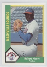 1990 CMC AAA Nashville Sounds Green Backs Bobby Moore #2