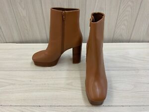 Madden Girl Autum Platform Ankle Boot, Women's Size 8.5 M, Latte MSRP $89