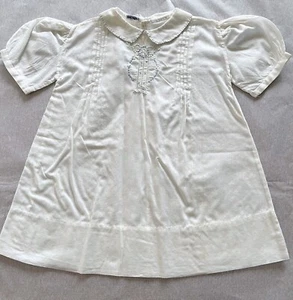 Ausgezeichnetes handgefertigtes Kleinkind Baby Kleid - Baumwolle - Höhe 17” - Brustumfang 23” Größe 2 - Bild 1 von 9