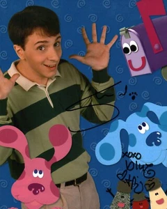 Blue's Clues 8x10 Photo Cast x2 Signed Burns, Johnson JSA Certified Autograph - Picture 1 of 5
