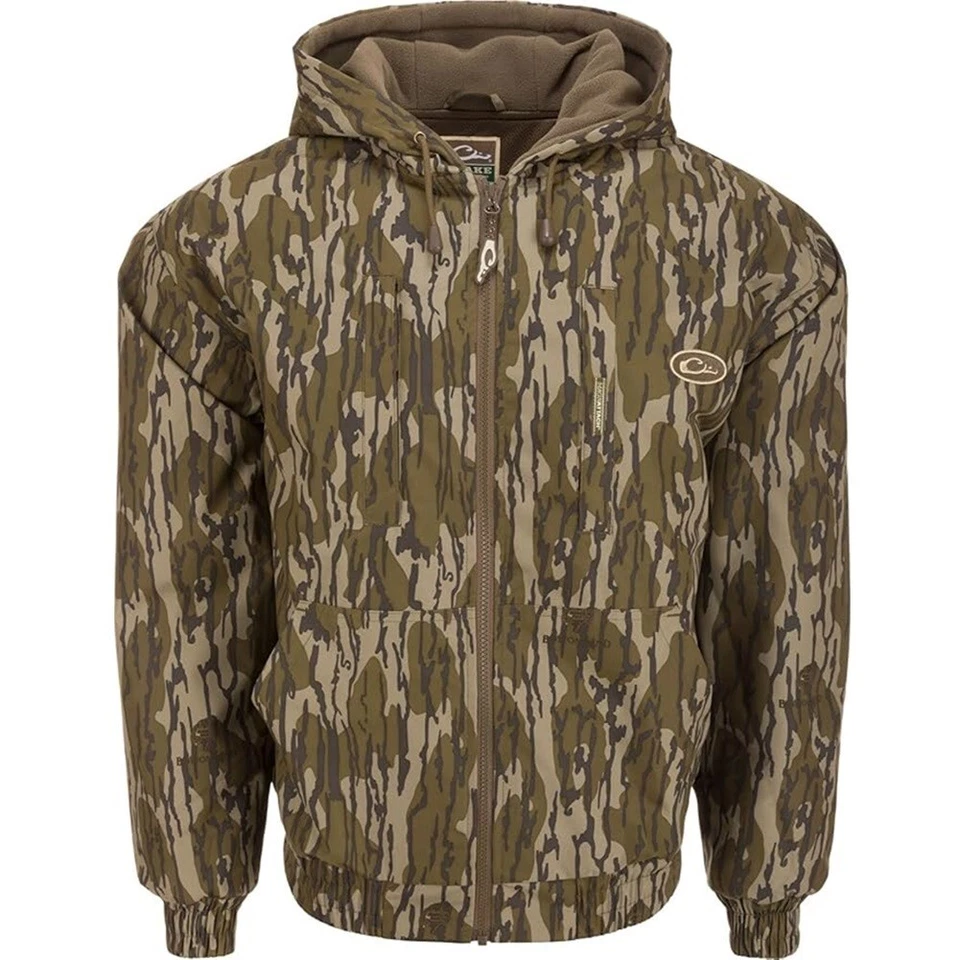 Drake Waterfowl MST Waterproof Full Zip Hooded Jacket CHOOSE SIZE AND CAMO - Image 1 of 1