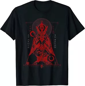 NEU LIMITED As Above So Below Okkult Design Dark Gothic T-Shirt - MADE IN USA - Bild 1 von 12