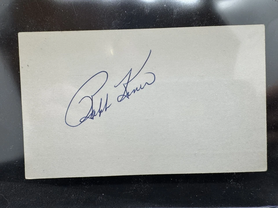 Ralph Kiner (d. 2014) Signed Index Card - Pirates, Cubs, Indians, HOF - Image 1 of 1